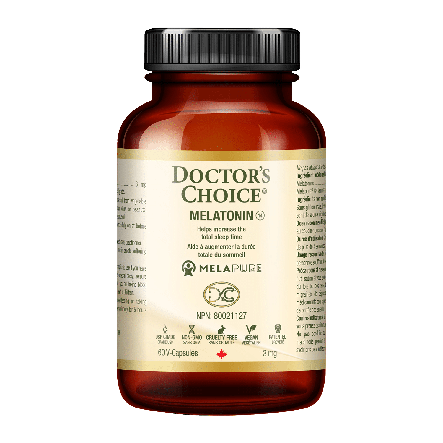 DCH MelatoninCapsules Doctor's Choice